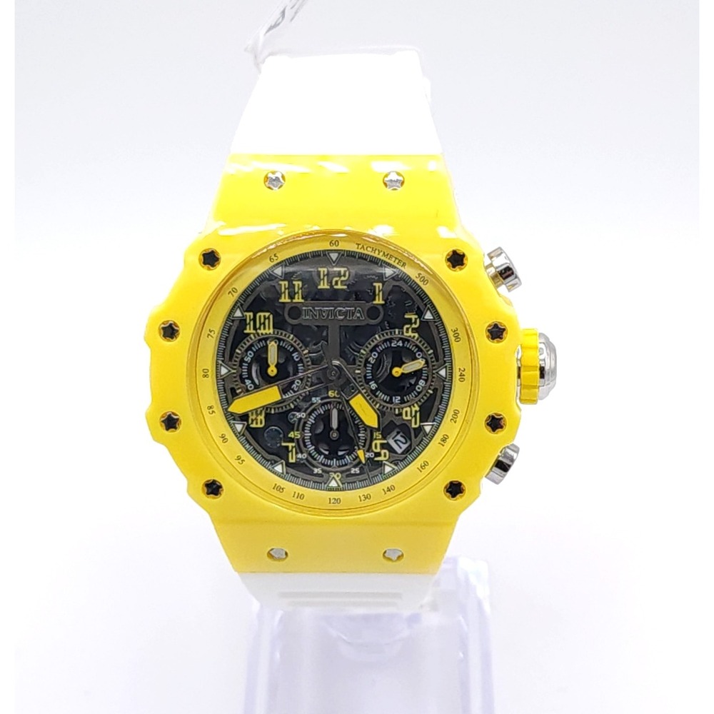 Invicta Vaulthan 69686 Yellow Watch New